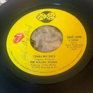 💥3/$20 Vintage The Rolling Stones Vinyl Record 45 RPM